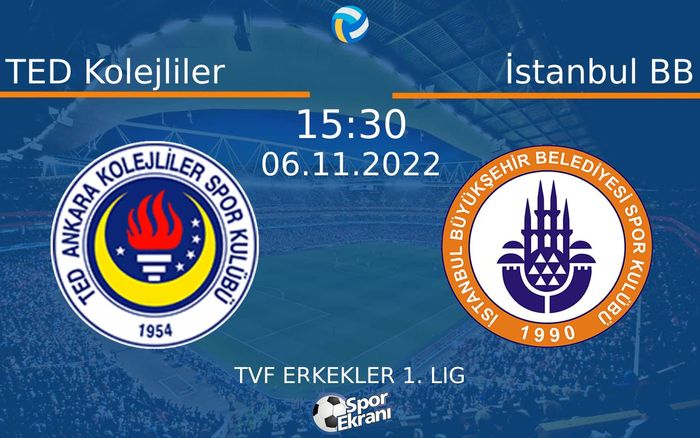 06 Kasım 2022 TED Kolejliler vs İstanbul BB maçı Hangi Kanalda Saat Kaçta Yayınlanacak? 06 Kasım 2022 TED Kolejliler vs İstanbul BB maçı Hangi Kanalda Saat Kaçta Yayınlanacak?