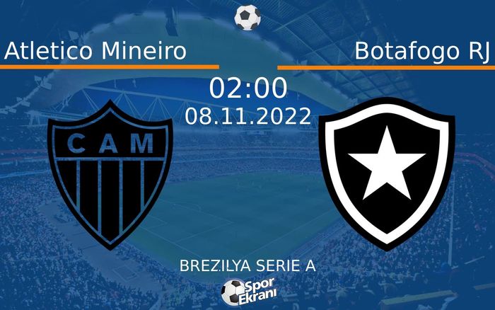 08 Kasım 2022 Atletico Mineiro vs Botafogo RJ maçı Hangi Kanalda Saat Kaçta Yayınlanacak? 08 Kasım 2022 Atletico Mineiro vs Botafogo RJ maçı Hangi Kanalda Saat Kaçta Yayınlanacak?