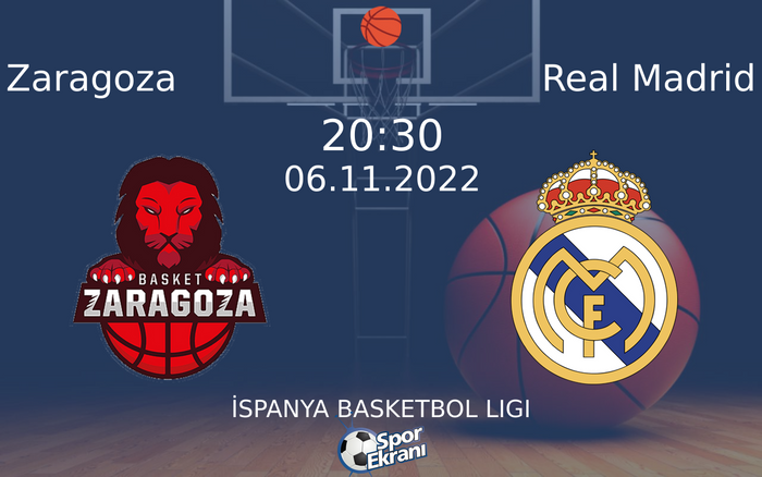 06 Kasım 2022 Zaragoza vs Real Madrid maçı Hangi Kanalda Saat Kaçta Yayınlanacak? 06 Kasım 2022 Zaragoza vs Real Madrid maçı Hangi Kanalda Saat Kaçta Yayınlanacak?