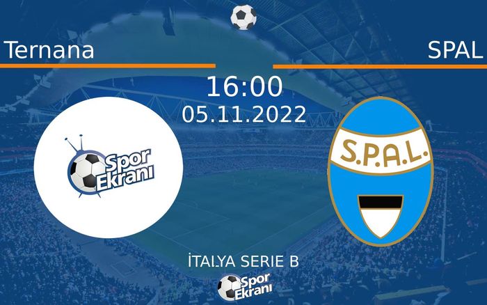 05 Kasım 2022 Ternana vs SPAL maçı Hangi Kanalda Saat Kaçta Yayınlanacak? 05 Kasım 2022 Ternana vs SPAL maçı Hangi Kanalda Saat Kaçta Yayınlanacak?