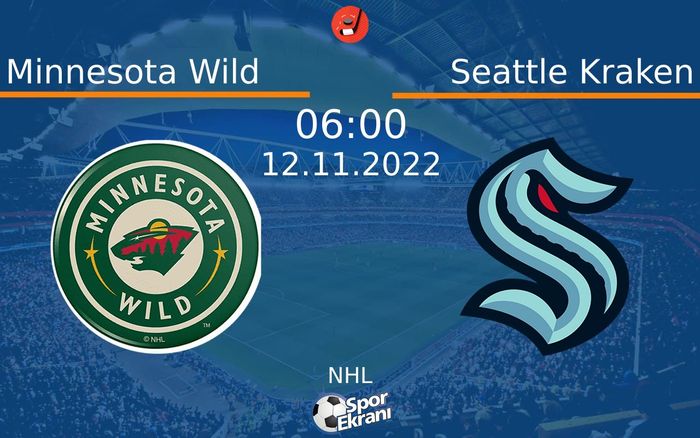 12 Kasım 2022 Minnesota Wild vs Seattle Kraken maçı Hangi Kanalda Saat Kaçta Yayınlanacak? 12 Kasım 2022 Minnesota Wild vs Seattle Kraken maçı Hangi Kanalda Saat Kaçta Yayınlanacak?