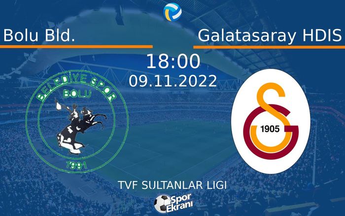 09 Kasım 2022 Bolu Bld. vs Galatasaray HDIS maçı Hangi Kanalda Saat Kaçta Yayınlanacak? 09 Kasım 2022 Bolu Bld. vs Galatasaray HDIS maçı Hangi Kanalda Saat Kaçta Yayınlanacak?