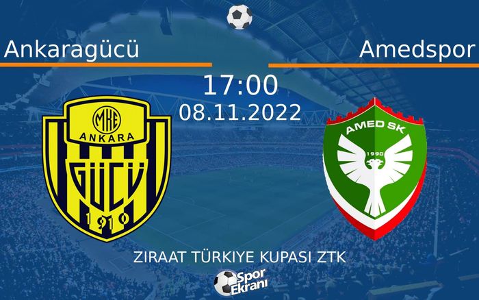 08 Kasım 2022 Ankaragücü vs Amedspor maçı Hangi Kanalda Saat Kaçta Yayınlanacak? 08 Kasım 2022 Ankaragücü vs Amedspor maçı Hangi Kanalda Saat Kaçta Yayınlanacak?