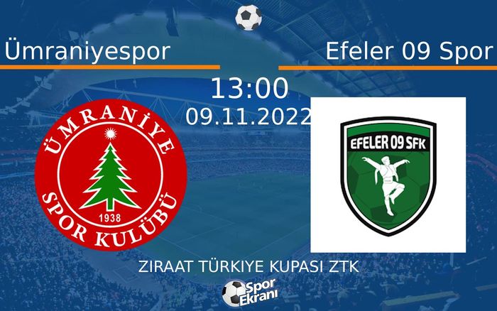 09 Kasım 2022 Ümraniyespor vs Efeler 09 Spor maçı Hangi Kanalda Saat Kaçta Yayınlanacak? 09 Kasım 2022 Ümraniyespor vs Efeler 09 Spor maçı Hangi Kanalda Saat Kaçta Yayınlanacak?