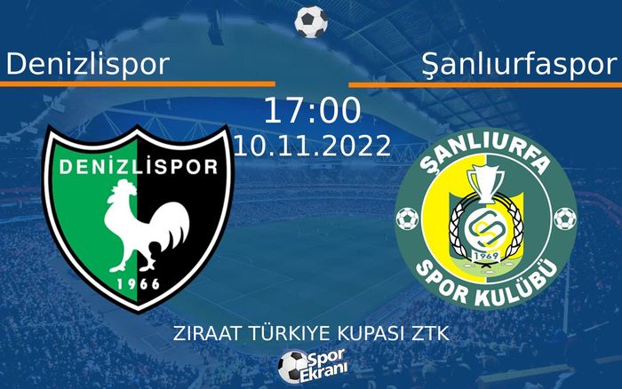 10 Kasım 2022 Denizlispor vs Şanlıurfaspor maçı Hangi Kanalda Saat Kaçta Yayınlanacak? 10 Kasım 2022 Denizlispor vs Şanlıurfaspor maçı Hangi Kanalda Saat Kaçta Yayınlanacak?