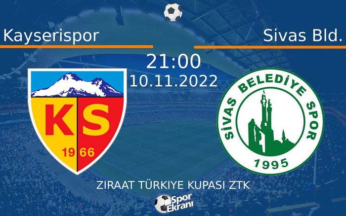 10 Kasım 2022 Kayserispor vs Sivas Bld. maçı Hangi Kanalda Saat Kaçta Yayınlanacak? 10 Kasım 2022 Kayserispor vs Sivas Bld. maçı Hangi Kanalda Saat Kaçta Yayınlanacak?