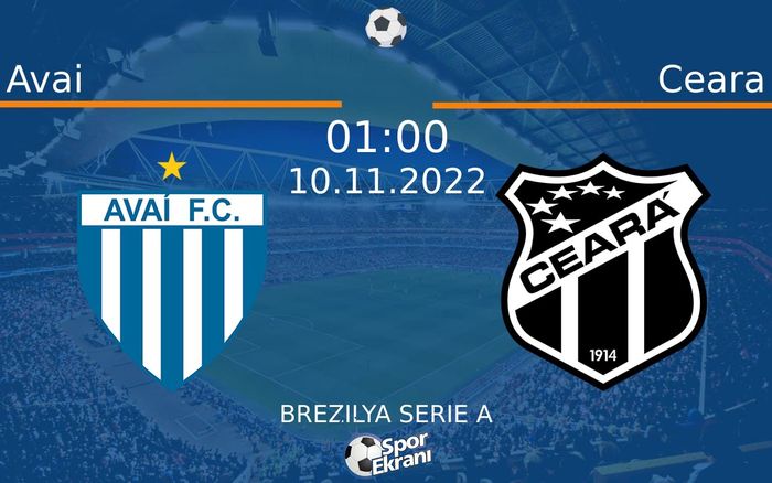 10 Kasım 2022 Avai vs Ceara maçı Hangi Kanalda Saat Kaçta Yayınlanacak? 10 Kasım 2022 Avai vs Ceara maçı Hangi Kanalda Saat Kaçta Yayınlanacak?