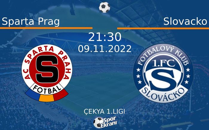 09 Kasım 2022 Sparta Prag vs Slovacko maçı Hangi Kanalda Saat Kaçta Yayınlanacak? 09 Kasım 2022 Sparta Prag vs Slovacko maçı Hangi Kanalda Saat Kaçta Yayınlanacak?