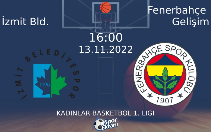13 Kasım 2022 İzmit Bld. vs Fenerbahçe Gelişim maçı Hangi Kanalda Saat Kaçta Yayınlanacak? 13 Kasım 2022 İzmit Bld. vs Fenerbahçe Gelişim maçı Hangi Kanalda Saat Kaçta Yayınlanacak?
