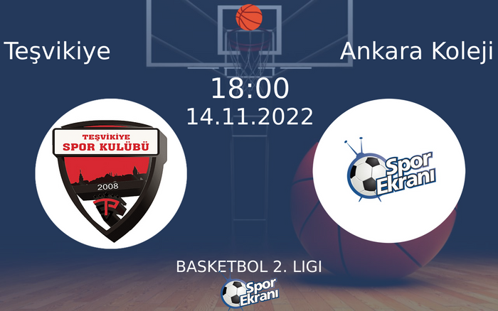 14 Kasım 2022 Teşvikiye vs Ankara Koleji maçı Hangi Kanalda Saat Kaçta Yayınlanacak? 14 Kasım 2022 Teşvikiye vs Ankara Koleji maçı Hangi Kanalda Saat Kaçta Yayınlanacak?