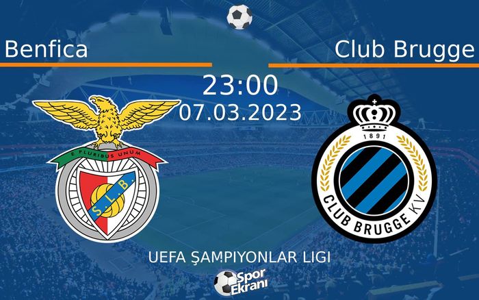 07 Mart 2023 Benfica vs Club Brugge maçı Hangi Kanalda Saat Kaçta Yayınlanacak? 07 Mart 2023 Benfica vs Club Brugge maçı Hangi Kanalda Saat Kaçta Yayınlanacak?