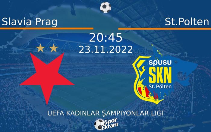 23 Kasım 2022 Slavia Prag vs St.Polten maçı Hangi Kanalda Saat Kaçta Yayınlanacak? 23 Kasım 2022 Slavia Prag vs St.Polten maçı Hangi Kanalda Saat Kaçta Yayınlanacak?