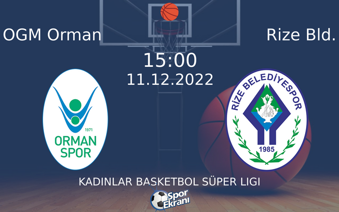 11 Aralık 2022 OGM Orman vs Rize Bld. maçı Hangi Kanalda Saat Kaçta Yayınlanacak? 11 Aralık 2022 OGM Orman vs Rize Bld. maçı Hangi Kanalda Saat Kaçta Yayınlanacak?