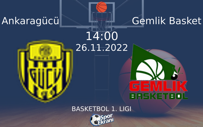26 Kasım 2022 Ankaragücü vs Gemlik Basket maçı Hangi Kanalda Saat Kaçta Yayınlanacak? 26 Kasım 2022 Ankaragücü vs Gemlik Basket maçı Hangi Kanalda Saat Kaçta Yayınlanacak?