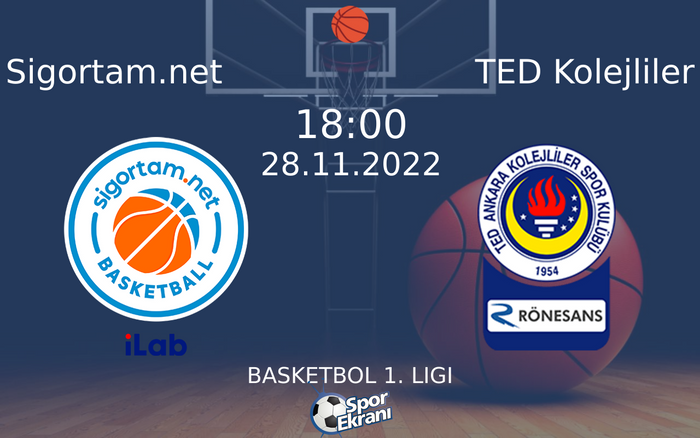 28 Kasım 2022 Sigortam.net vs TED Kolejliler maçı Hangi Kanalda Saat Kaçta Yayınlanacak? 28 Kasım 2022 Sigortam.net vs TED Kolejliler maçı Hangi Kanalda Saat Kaçta Yayınlanacak?