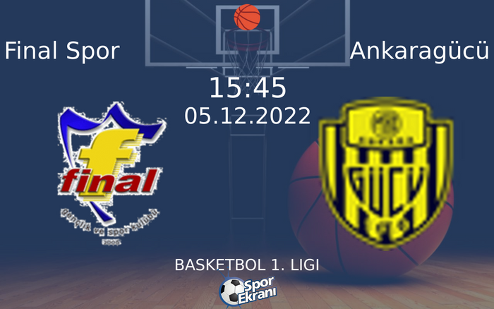 05 Aralık 2022 Final Spor vs Ankaragücü maçı Hangi Kanalda Saat Kaçta Yayınlanacak? 05 Aralık 2022 Final Spor vs Ankaragücü maçı Hangi Kanalda Saat Kaçta Yayınlanacak?