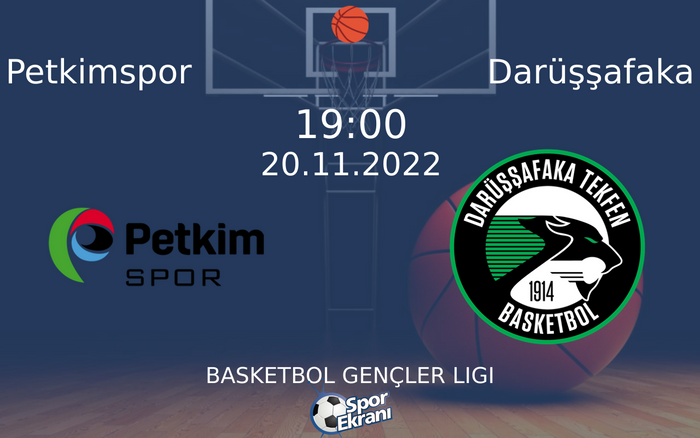20 Kasım 2022 Petkimspor vs Darüşşafaka maçı Hangi Kanalda Saat Kaçta Yayınlanacak? 20 Kasım 2022 Petkimspor vs Darüşşafaka maçı Hangi Kanalda Saat Kaçta Yayınlanacak?