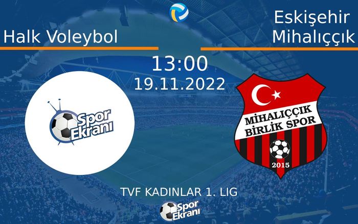 19 Kasım 2022 Halk Voleybol vs Eskişehir Mihalıççık maçı Hangi Kanalda Saat Kaçta Yayınlanacak? 19 Kasım 2022 Halk Voleybol vs Eskişehir Mihalıççık maçı Hangi Kanalda Saat Kaçta Yayınlanacak?