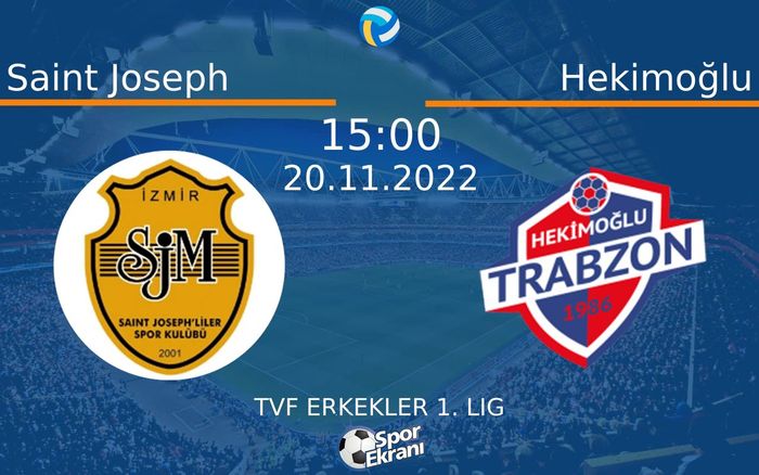 20 Kasım 2022 Saint Joseph vs Hekimoğlu maçı Hangi Kanalda Saat Kaçta Yayınlanacak? 20 Kasım 2022 Saint Joseph vs Hekimoğlu maçı Hangi Kanalda Saat Kaçta Yayınlanacak?