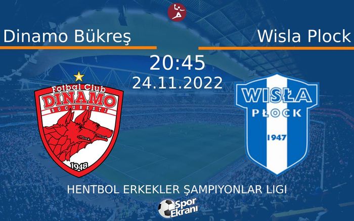 24 Kasım 2022 Dinamo Bükreş vs Wisla Plock maçı Hangi Kanalda Saat Kaçta Yayınlanacak? 24 Kasım 2022 Dinamo Bükreş vs Wisla Plock maçı Hangi Kanalda Saat Kaçta Yayınlanacak?