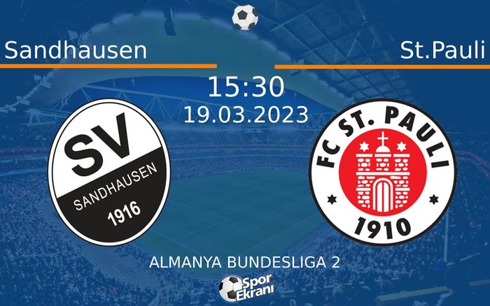 19 Mart 2023 Sandhausen vs St.Pauli maçı Hangi Kanalda Saat Kaçta Yayınlanacak? 19 Mart 2023 Sandhausen vs St.Pauli maçı Hangi Kanalda Saat Kaçta Yayınlanacak?