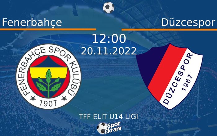 20 Kasım 2022 Fenerbahçe vs Düzcespor maçı Hangi Kanalda Saat Kaçta Yayınlanacak? 20 Kasım 2022 Fenerbahçe vs Düzcespor maçı Hangi Kanalda Saat Kaçta Yayınlanacak?
