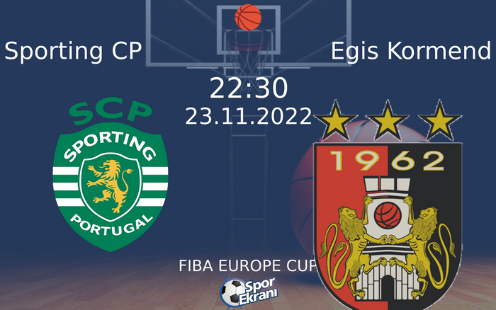 23 Kasım 2022 Sporting CP vs Egis Kormend maçı Hangi Kanalda Saat Kaçta Yayınlanacak? 23 Kasım 2022 Sporting CP vs Egis Kormend maçı Hangi Kanalda Saat Kaçta Yayınlanacak?