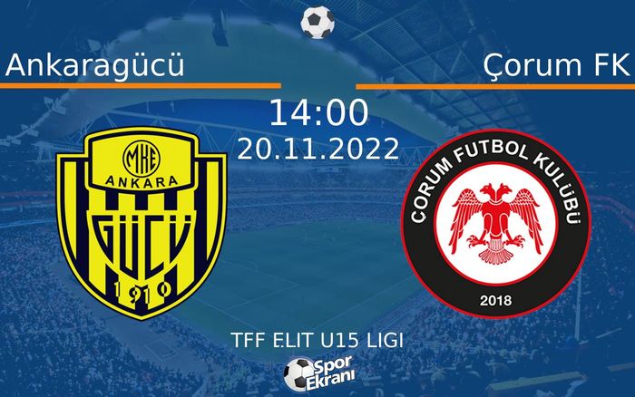 20 Kasım 2022 Ankaragücü vs Çorum FK maçı Hangi Kanalda Saat Kaçta Yayınlanacak? 20 Kasım 2022 Ankaragücü vs Çorum FK maçı Hangi Kanalda Saat Kaçta Yayınlanacak?