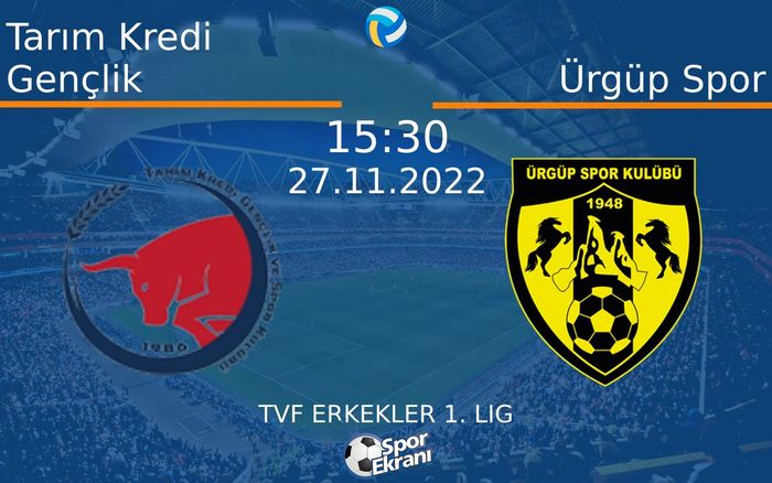 27 Kasım 2022 Tarım Kredi Gençlik vs Ürgüp Spor maçı Hangi Kanalda Saat Kaçta Yayınlanacak? 27 Kasım 2022 Tarım Kredi Gençlik vs Ürgüp Spor maçı Hangi Kanalda Saat Kaçta Yayınlanacak?
