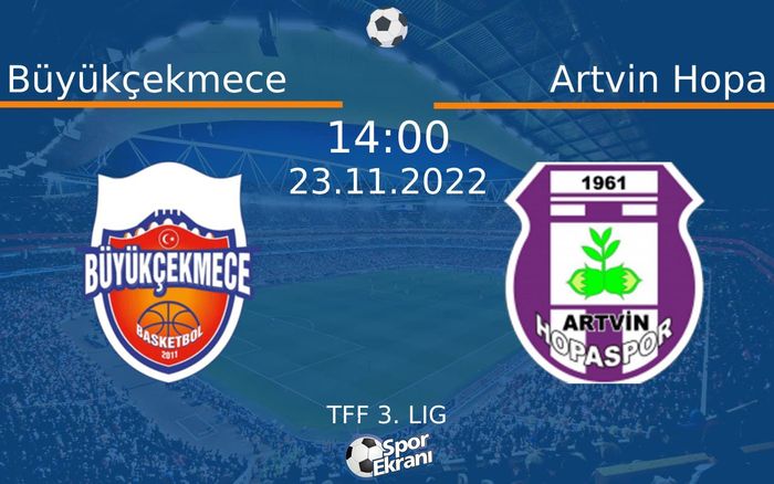 23 Kasım 2022 Büyükçekmece vs Artvin Hopa maçı Hangi Kanalda Saat Kaçta Yayınlanacak? 23 Kasım 2022 Büyükçekmece vs Artvin Hopa maçı Hangi Kanalda Saat Kaçta Yayınlanacak?