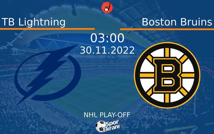 30 Kasım 2022 TB Lightning vs Boston Bruins maçı Hangi Kanalda Saat Kaçta Yayınlanacak? 30 Kasım 2022 TB Lightning vs Boston Bruins maçı Hangi Kanalda Saat Kaçta Yayınlanacak?