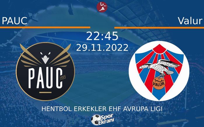 29 Kasım 2022 PAUC vs Valur maçı Hangi Kanalda Saat Kaçta Yayınlanacak? 29 Kasım 2022 PAUC vs Valur maçı Hangi Kanalda Saat Kaçta Yayınlanacak?