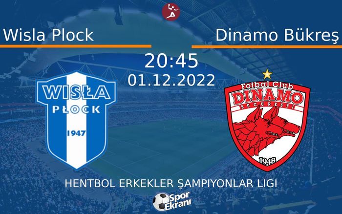 01 Aralık 2022 Wisla Plock vs Dinamo Bükreş maçı Hangi Kanalda Saat Kaçta Yayınlanacak? 01 Aralık 2022 Wisla Plock vs Dinamo Bükreş maçı Hangi Kanalda Saat Kaçta Yayınlanacak?