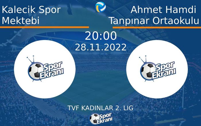 28 Kasım 2022 Kalecik Spor Mektebi vs Ahmet Hamdi Tanpınar Ortaokulu maçı Hangi Kanalda Saat Kaçta Yayınlanacak? 28 Kasım 2022 Kalecik Spor Mektebi vs Ahmet Hamdi Tanpınar Ortaokulu maçı Hangi Kanalda Saat Kaçta Yayınlanacak?