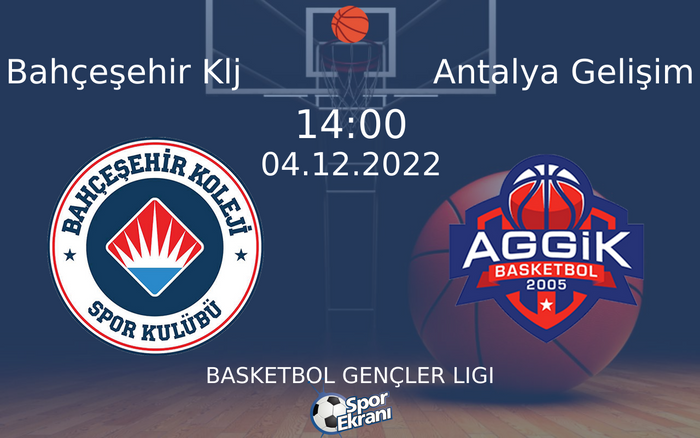 04 Aralık 2022 Bahçeşehir Klj vs Antalya Gelişim maçı Hangi Kanalda Saat Kaçta Yayınlanacak? 04 Aralık 2022 Bahçeşehir Klj vs Antalya Gelişim maçı Hangi Kanalda Saat Kaçta Yayınlanacak?