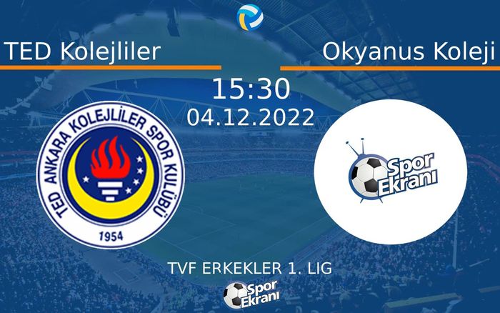 04 Aralık 2022 TED Kolejliler vs Okyanus Koleji maçı Hangi Kanalda Saat Kaçta Yayınlanacak? 04 Aralık 2022 TED Kolejliler vs Okyanus Koleji maçı Hangi Kanalda Saat Kaçta Yayınlanacak?