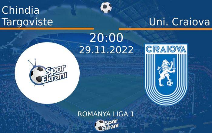 29 Kasım 2022 Chindia Targoviste vs Uni. Craiova maçı Hangi Kanalda Saat Kaçta Yayınlanacak? 29 Kasım 2022 Chindia Targoviste vs Uni. Craiova maçı Hangi Kanalda Saat Kaçta Yayınlanacak?