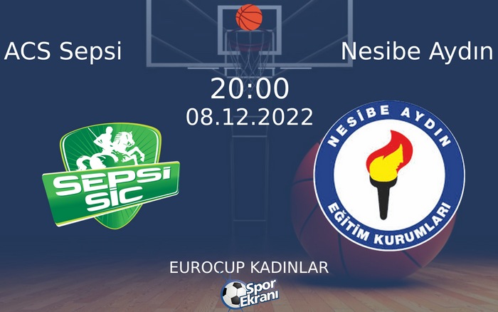 08 Aralık 2022 ACS Sepsi vs Nesibe Aydın maçı Hangi Kanalda Saat Kaçta Yayınlanacak? 08 Aralık 2022 ACS Sepsi vs Nesibe Aydın maçı Hangi Kanalda Saat Kaçta Yayınlanacak?