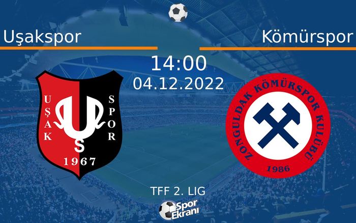 04 Aralık 2022 Uşakspor vs Kömürspor maçı Hangi Kanalda Saat Kaçta Yayınlanacak? 04 Aralık 2022 Uşakspor vs Kömürspor maçı Hangi Kanalda Saat Kaçta Yayınlanacak?