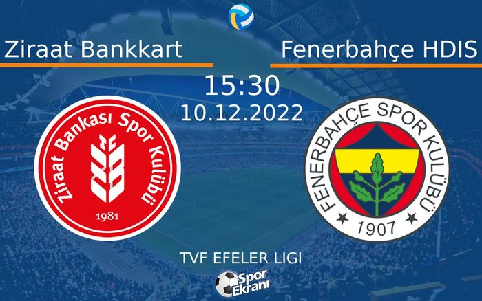 10 Aralık 2022 Ziraat Bankkart vs Fenerbahçe HDIS maçı Hangi Kanalda Saat Kaçta Yayınlanacak? 10 Aralık 2022 Ziraat Bankkart vs Fenerbahçe HDIS maçı Hangi Kanalda Saat Kaçta Yayınlanacak?