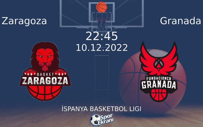10 Aralık 2022 Zaragoza vs Granada maçı Hangi Kanalda Saat Kaçta Yayınlanacak? 10 Aralık 2022 Zaragoza vs Granada maçı Hangi Kanalda Saat Kaçta Yayınlanacak?