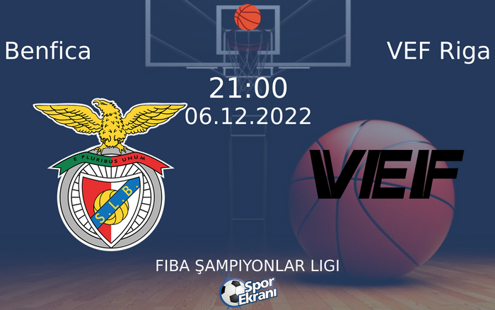 06 Aralık 2022 Benfica vs VEF Riga maçı Hangi Kanalda Saat Kaçta Yayınlanacak? 06 Aralık 2022 Benfica vs VEF Riga maçı Hangi Kanalda Saat Kaçta Yayınlanacak?