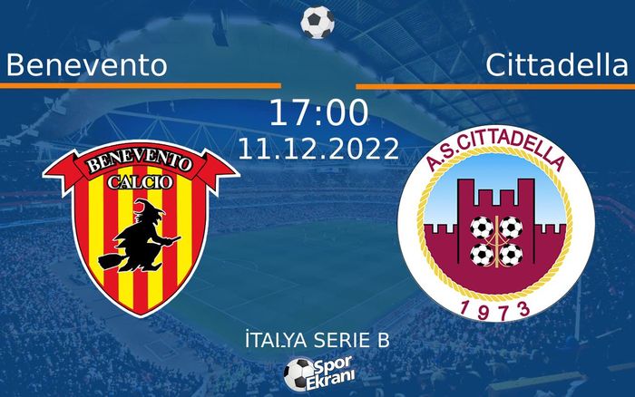 11 Aralık 2022 Benevento vs Cittadella maçı Hangi Kanalda Saat Kaçta Yayınlanacak? 11 Aralık 2022 Benevento vs Cittadella maçı Hangi Kanalda Saat Kaçta Yayınlanacak?