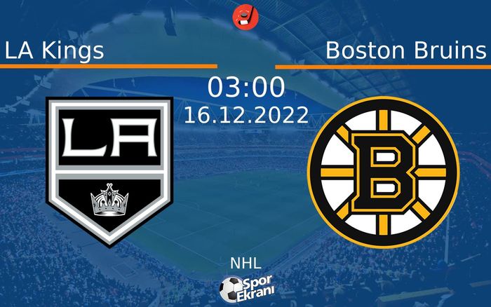 16 Aralık 2022 LA Kings vs Boston Bruins maçı Hangi Kanalda Saat Kaçta Yayınlanacak? 16 Aralık 2022 LA Kings vs Boston Bruins maçı Hangi Kanalda Saat Kaçta Yayınlanacak?