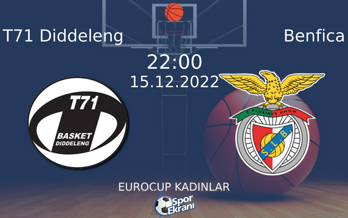15 Aralık 2022 T71 Diddeleng vs Benfica maçı Hangi Kanalda Saat Kaçta Yayınlanacak? 15 Aralık 2022 T71 Diddeleng vs Benfica maçı Hangi Kanalda Saat Kaçta Yayınlanacak?