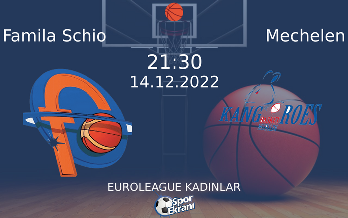 14 Aralık 2022 Famila Schio vs Mechelen maçı Hangi Kanalda Saat Kaçta Yayınlanacak? 14 Aralık 2022 Famila Schio vs Mechelen maçı Hangi Kanalda Saat Kaçta Yayınlanacak?
