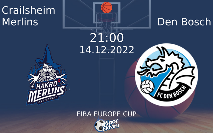 14 Aralık 2022 Crailsheim Merlins vs Den Bosch maçı Hangi Kanalda Saat Kaçta Yayınlanacak? 14 Aralık 2022 Crailsheim Merlins vs Den Bosch maçı Hangi Kanalda Saat Kaçta Yayınlanacak?