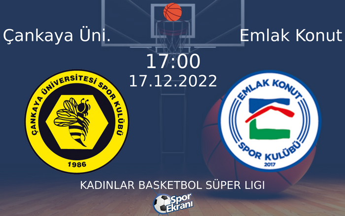 17 Aralık 2022 Çankaya Üni. vs Emlak Konut maçı Hangi Kanalda Saat Kaçta Yayınlanacak? 17 Aralık 2022 Çankaya Üni. vs Emlak Konut maçı Hangi Kanalda Saat Kaçta Yayınlanacak?