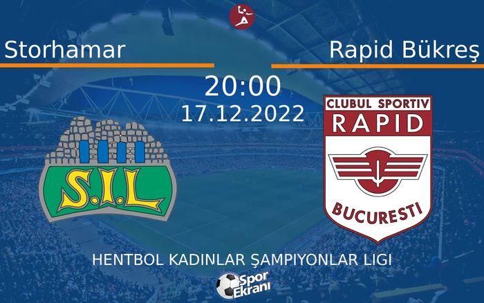 17 Aralık 2022 Storhamar vs Rapid Bükreş maçı Hangi Kanalda Saat Kaçta Yayınlanacak? 17 Aralık 2022 Storhamar vs Rapid Bükreş maçı Hangi Kanalda Saat Kaçta Yayınlanacak?