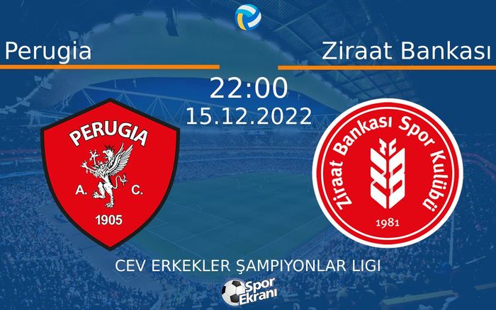 15 Aralık 2022 Perugia vs Ziraat Bankası maçı Hangi Kanalda Saat Kaçta Yayınlanacak? 15 Aralık 2022 Perugia vs Ziraat Bankası maçı Hangi Kanalda Saat Kaçta Yayınlanacak?